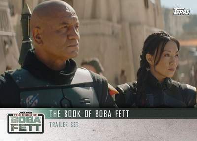 The Book of Boba Fett Trailer 6 Card Set